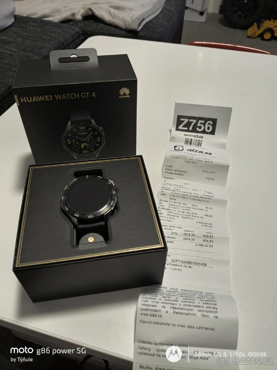 Huawei watch gt 4 46 mm v záruce 1,5 roku - 2