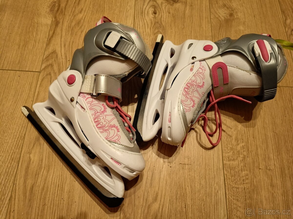 Dívčí rostoucí brusle vel. 30-33 - 2