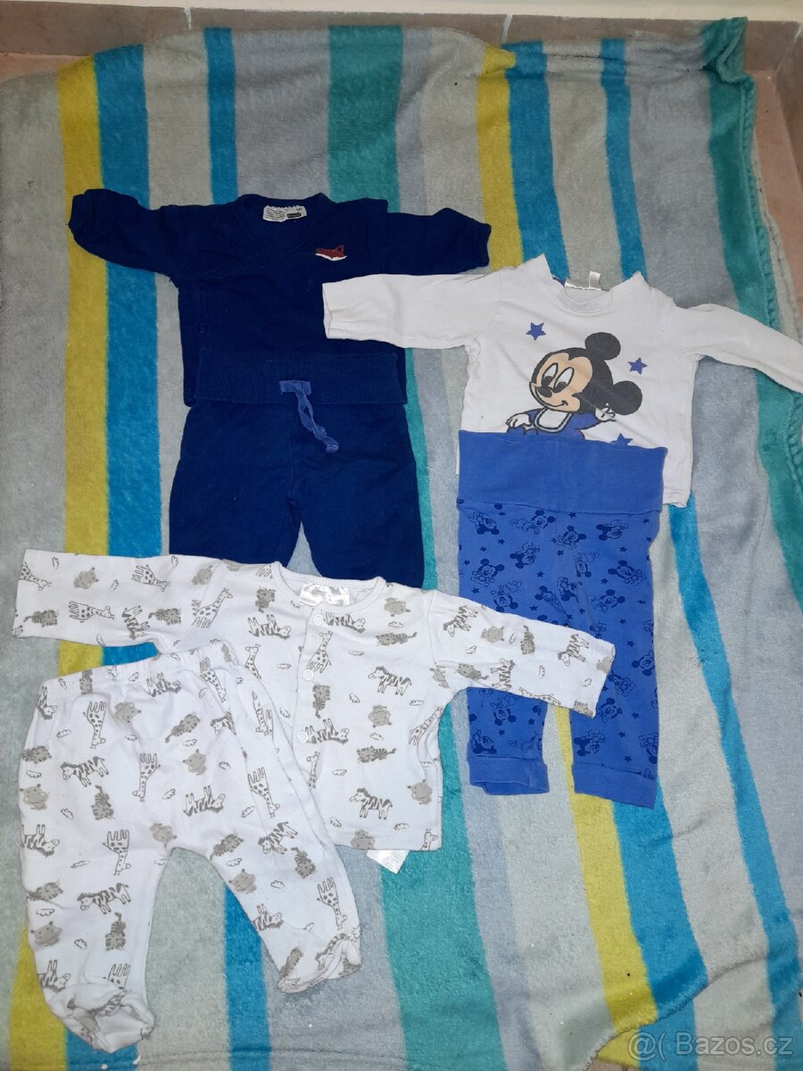 Oblečení pro kluka vel50–56 - 2