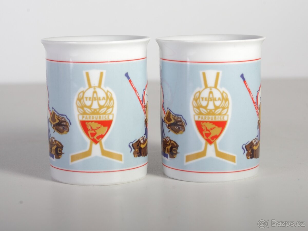 Retro Hrnek Tesla Pardubice Hokej Epiag - 2