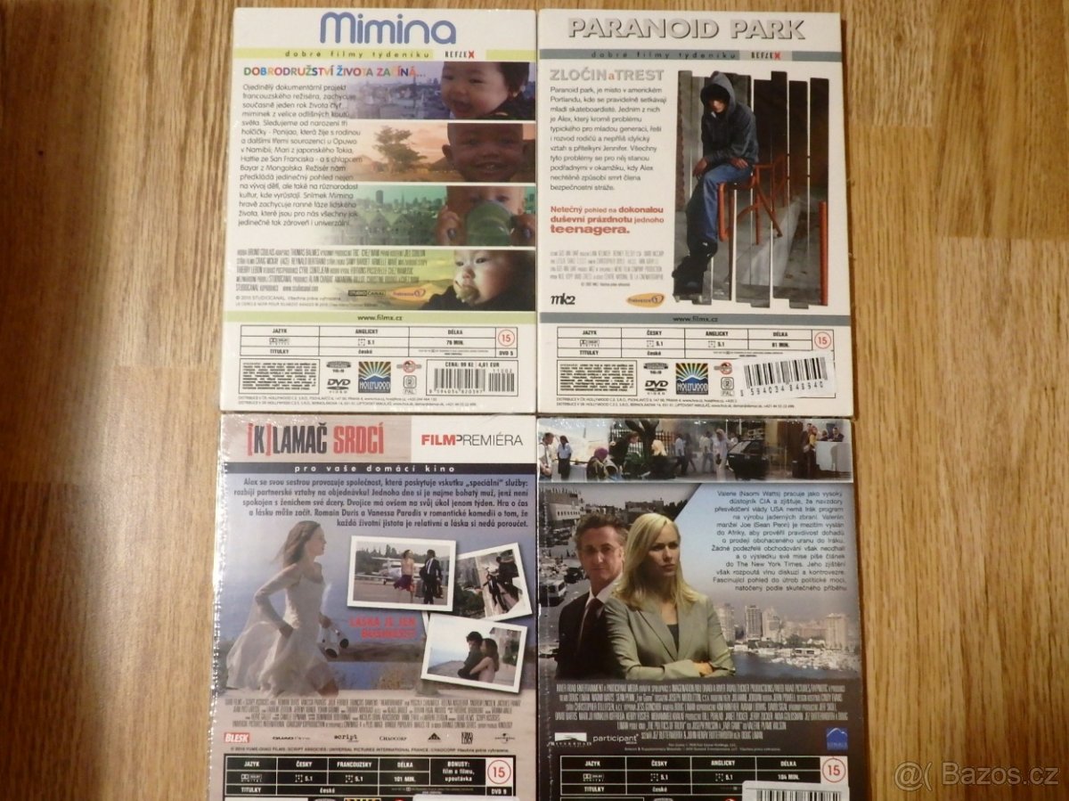 DVD-kolekce Film X -4 ks (zabalený digipack) -sleva - 2