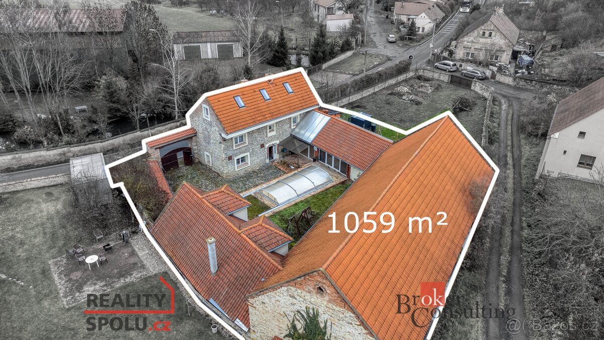 Prodej, domy/zemědělská usedlost, 579 m2, Kladenská 8, 25268 - 2