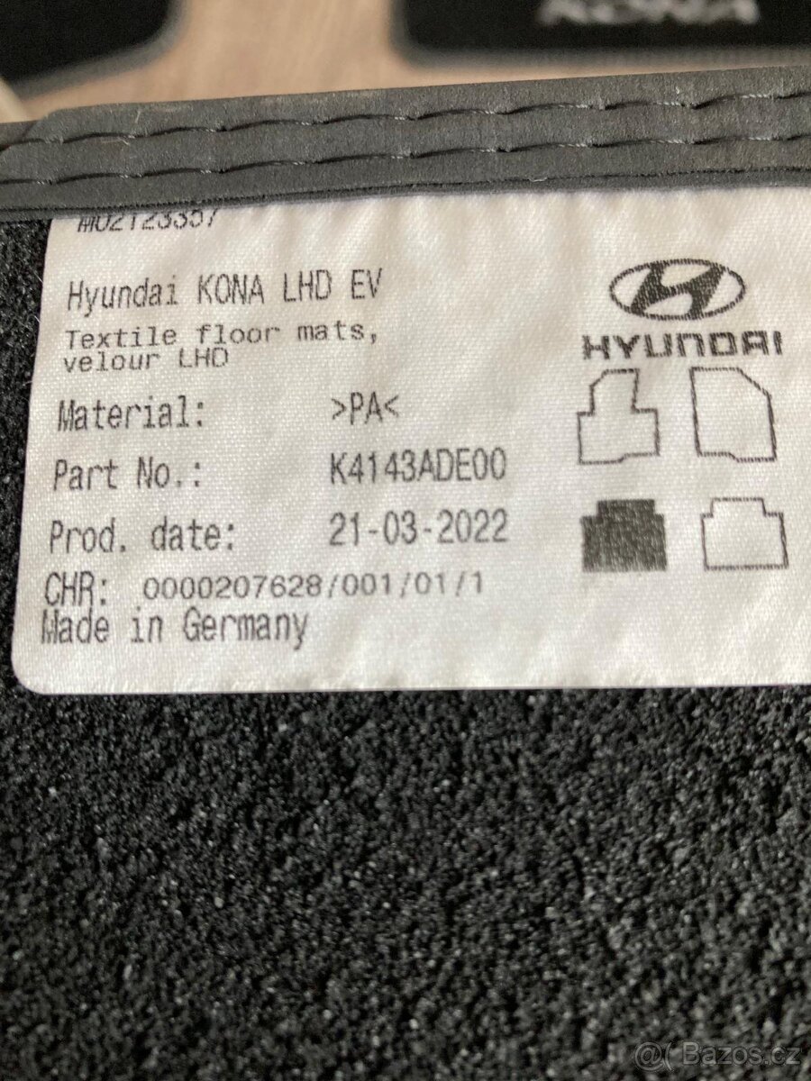 Originál koberečky Hyundai Kona - 2