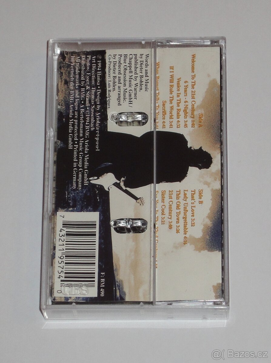 MC kazeta Blue System - 21st Century (Bohlen) - 2