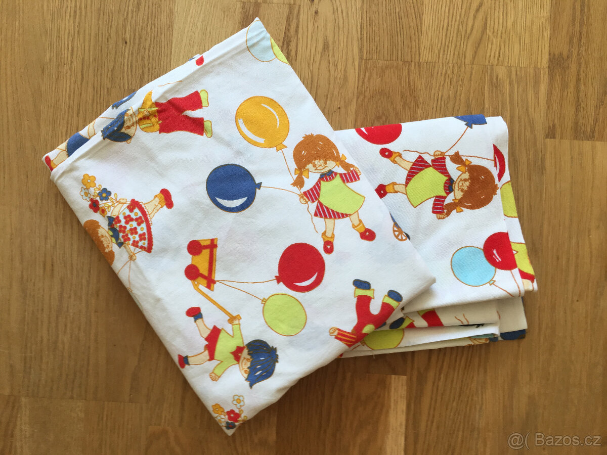 Povlečení děti balónky - 2