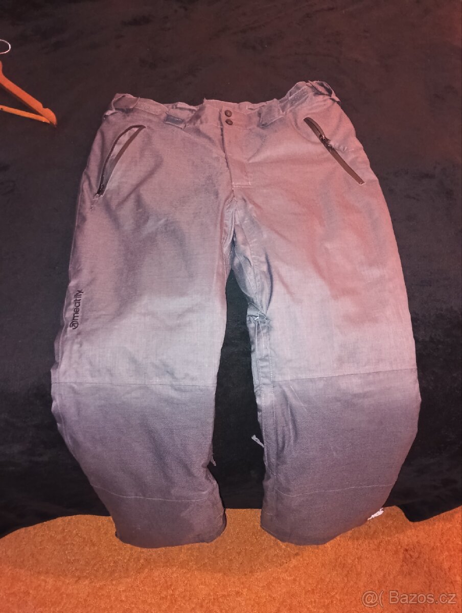 Meatfly Ghost 3 Pants | D - Grey Heathe velikost L - 2