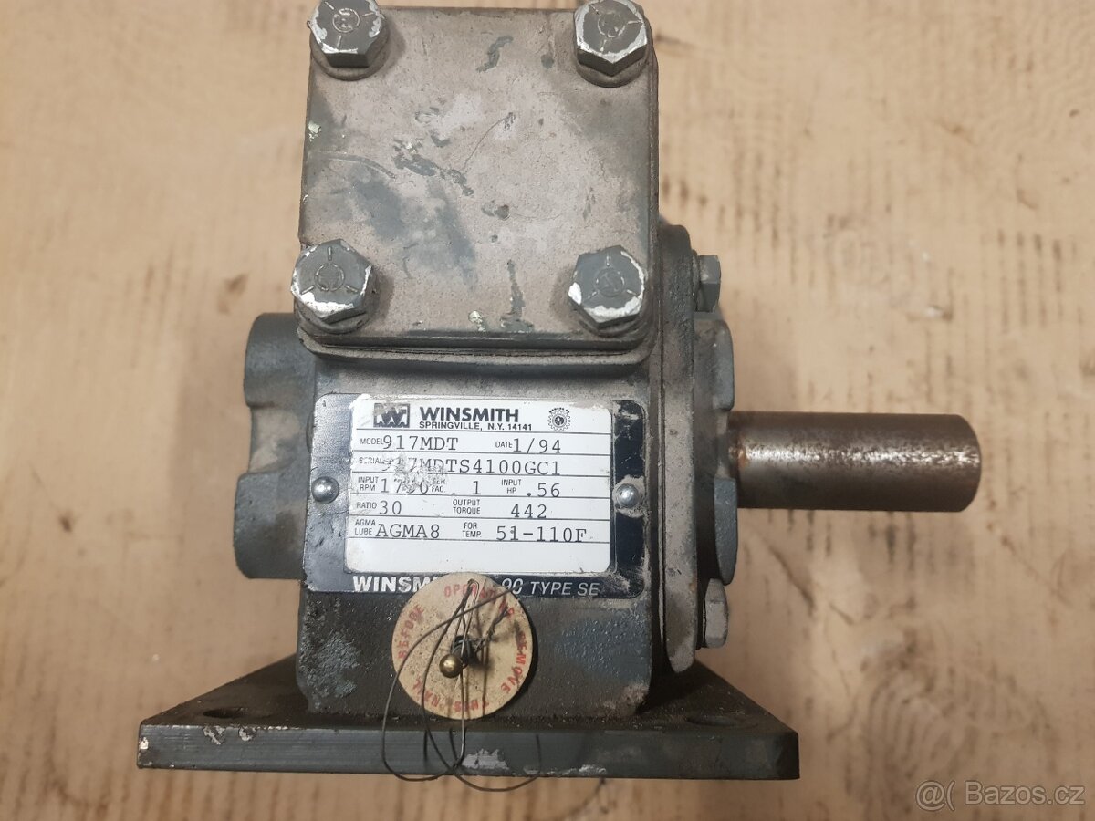 Šneková převodovka - 2