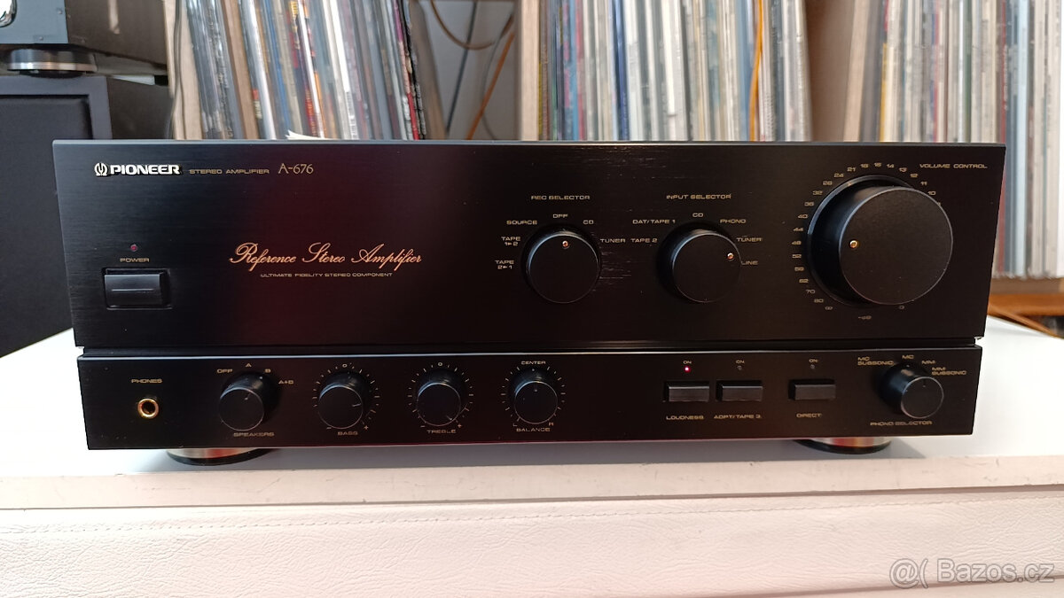 PIONEER A-676 Reference Integrated Amplifier/PHONO - 2
