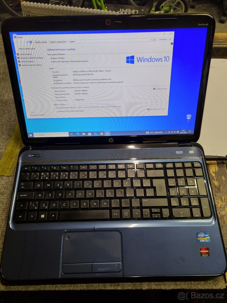 Notebook Hp Pavilion G6 - 2
