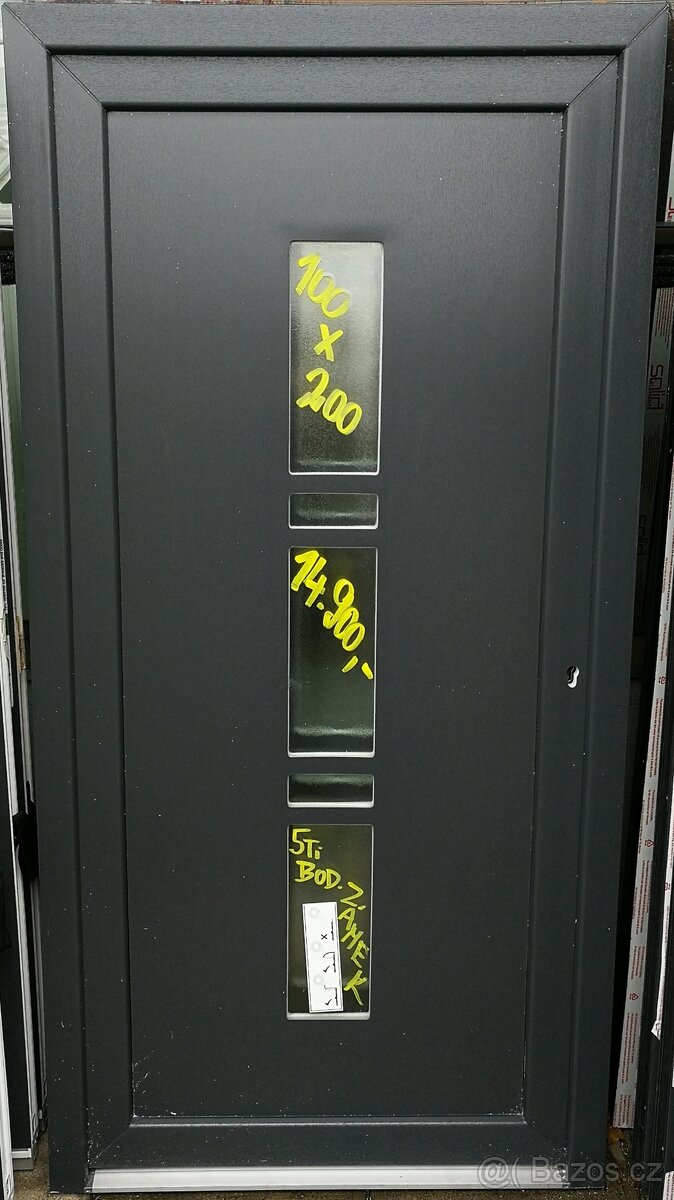 plastove dvere sede - 2