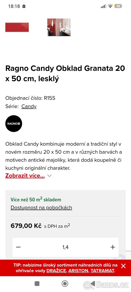 Keramické obklady - 2