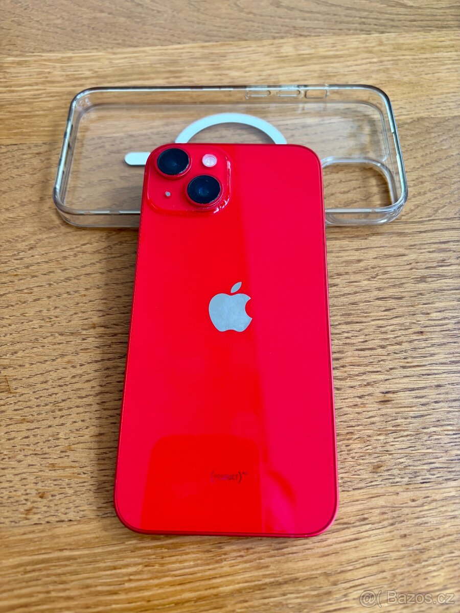 Prodám iPhone 14 128 GB Red (červená) - 2