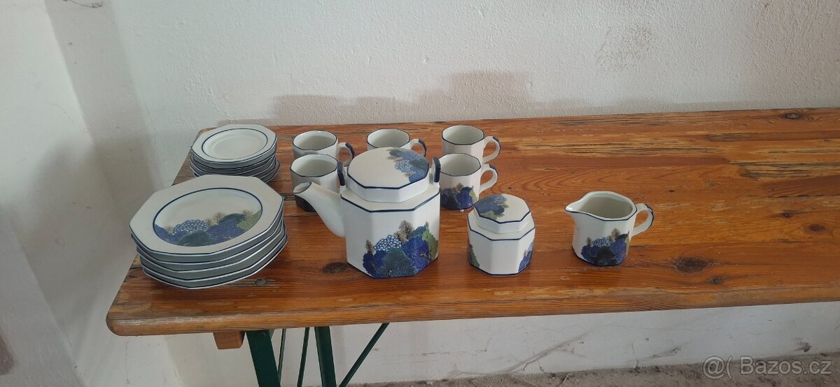 Porcelánový čajový set - 2