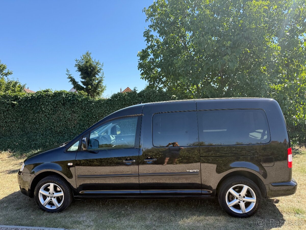 Vw Caddy Maxi 7míst,Navi,alu,tempomat,tažné style - 2