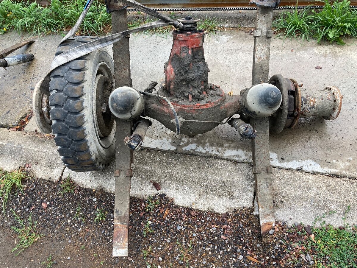 Multicar M25/M24 nápravy - 2