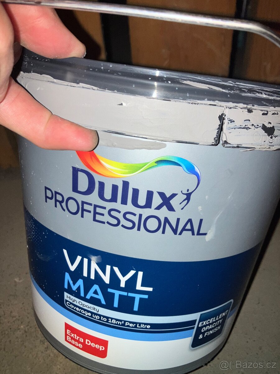 Barva Dulux Profesional - seda- vnitrni. Koupena 6.3.26 - 2