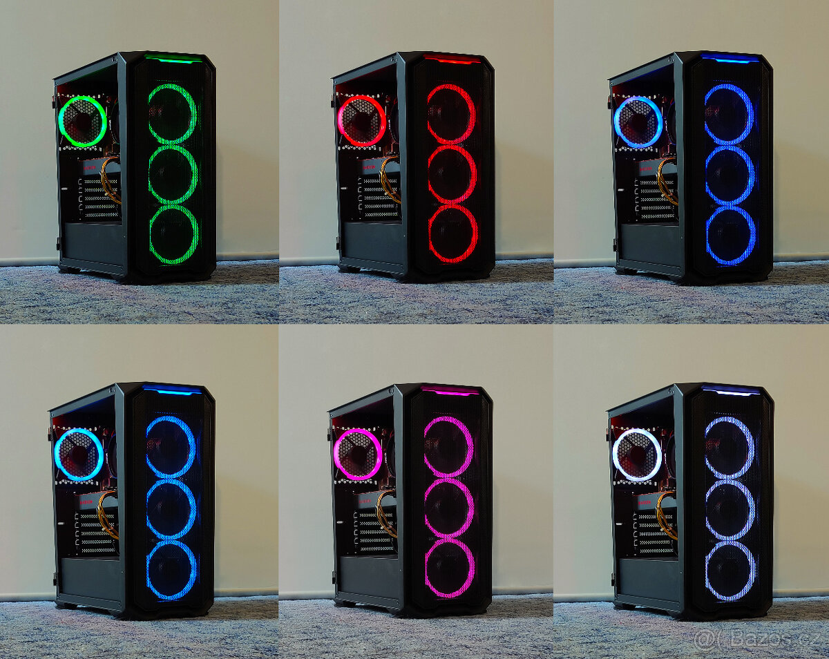 Herní PC | Ryzen 5 | RX 5600 XT | RAM 32GB | B450 - 2