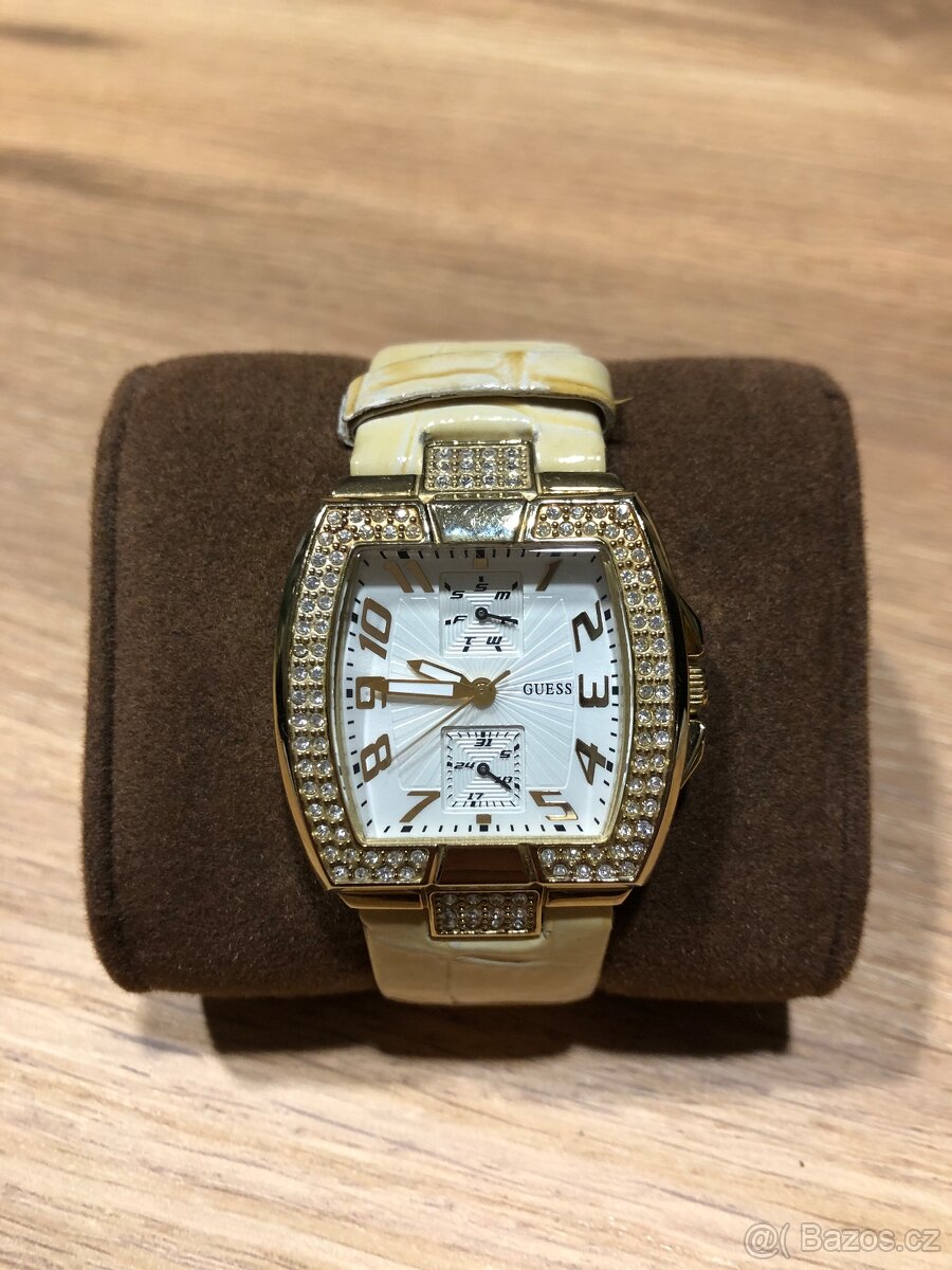 Dámské hodinky Guess zlaté - W14525L1 - nová baterie - 2