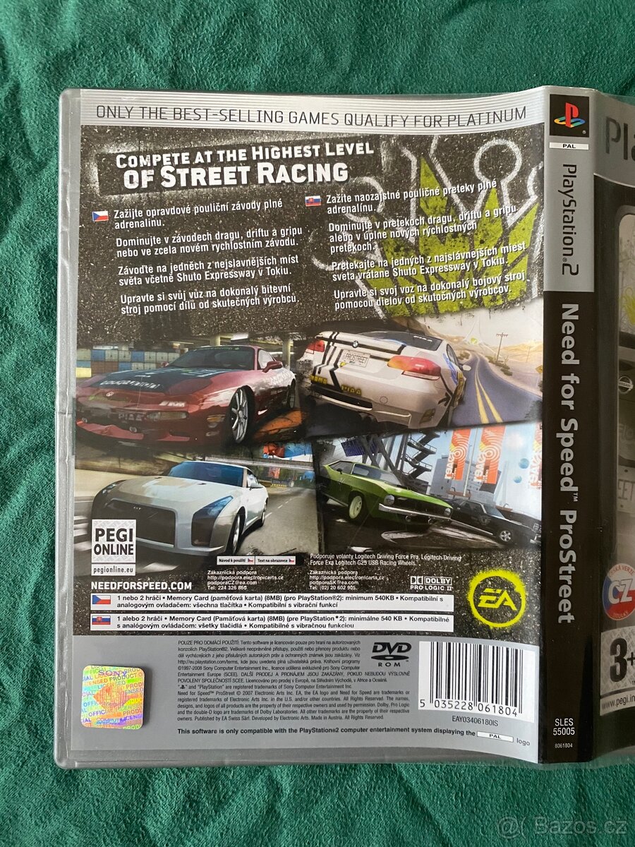 PS2 Need for Speed: ProStreet CZ - 2