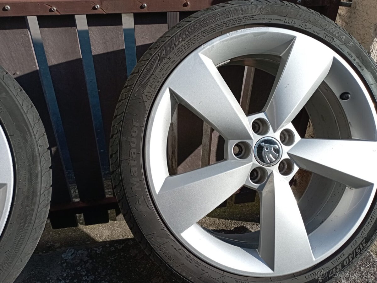Alu kola Škoda R17 - 2
