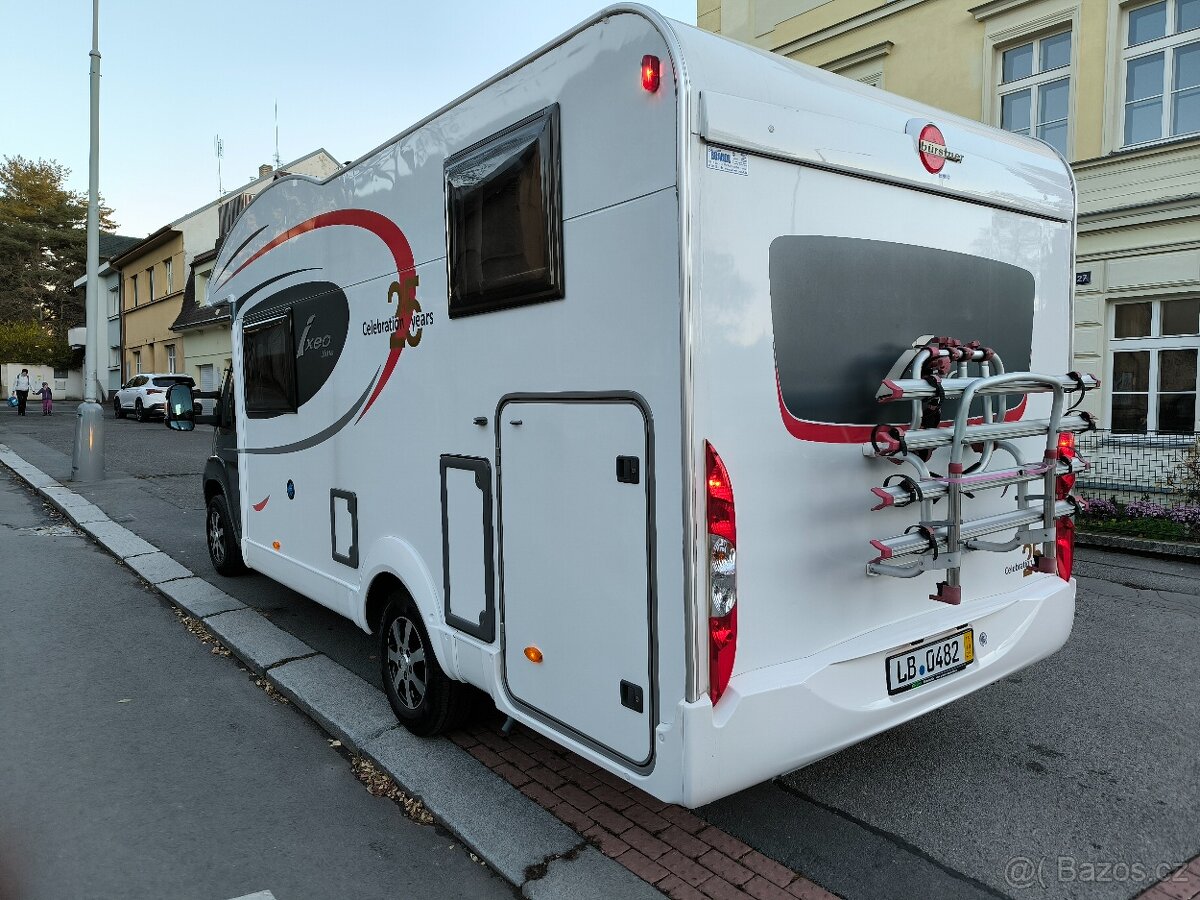 Obytné auto Burstner ixeo sjížděcí postel garáž,59TIS.KM - 2