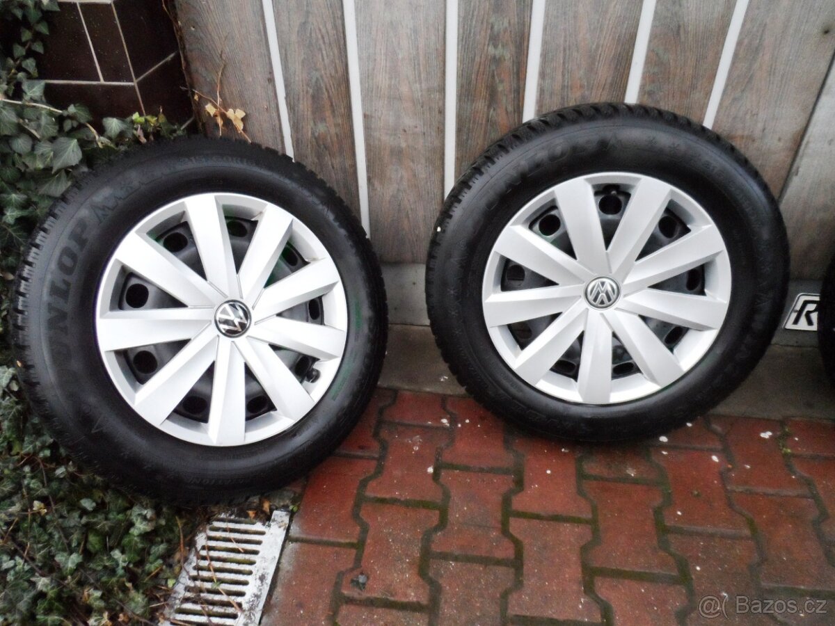 Komplet zimní kola Semperit+ Poklice 215/60/16 ET 41 5X112 - 2