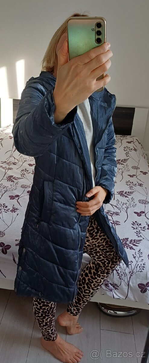 Zimní prošívaný kabát/ bunda - 2