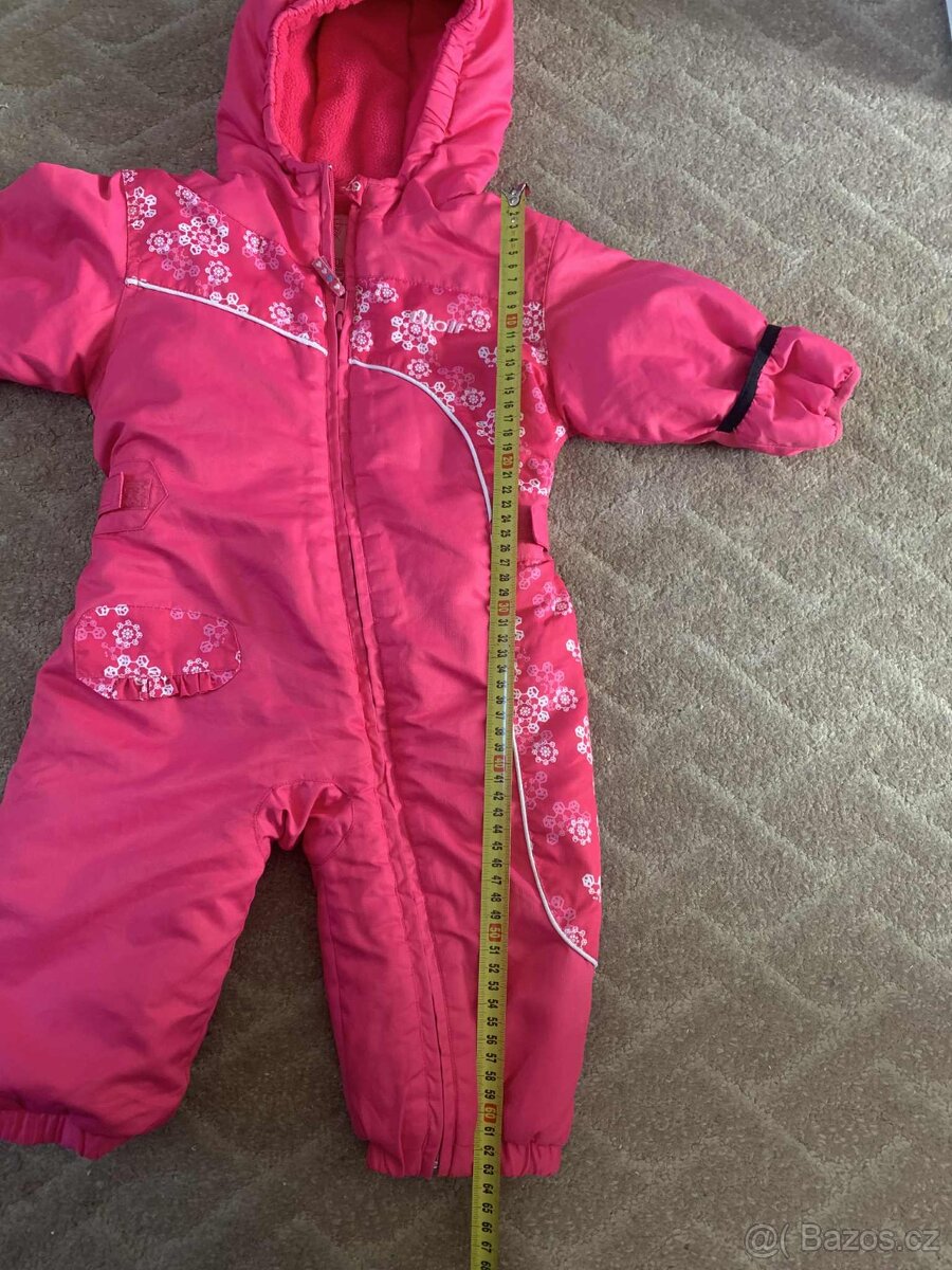 Zimní kombinéza, vel. 80 cm (12 měsíců) - 2
