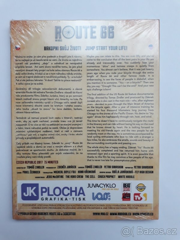 PRODÁM DVD S FILMEM ROUTE 66 NA KOLE - 2