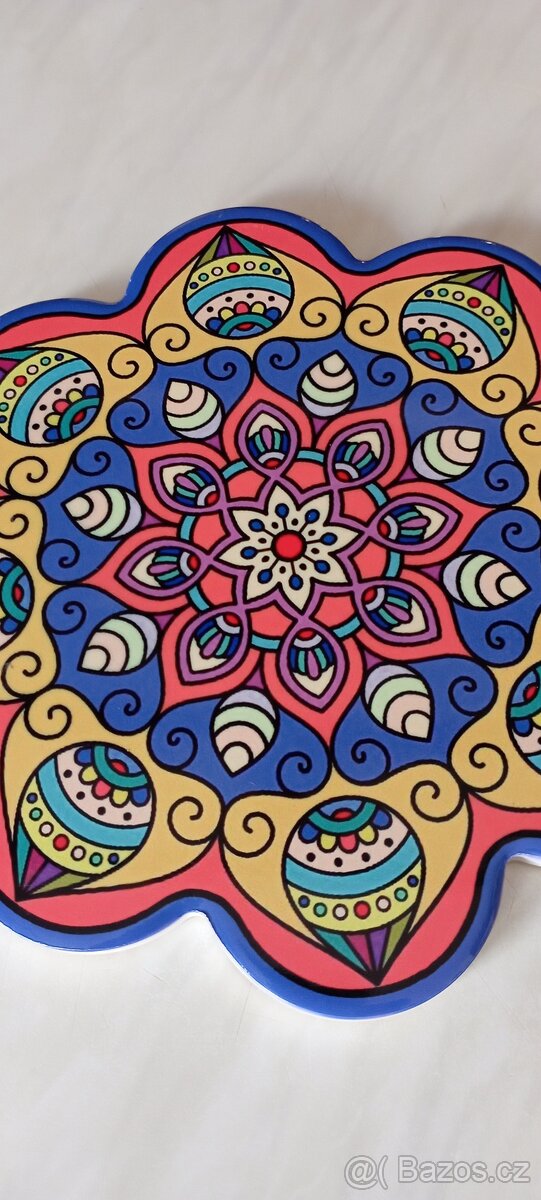 KERAMICKA PODLOZKA MANDALA - 2
