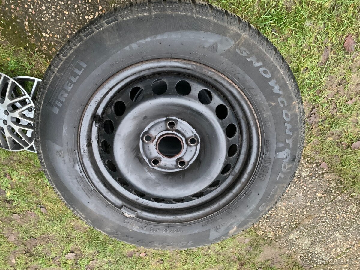 zimní pneu Pirelli Snowcontrol, 195/65 R15, VW, Škoda - 2