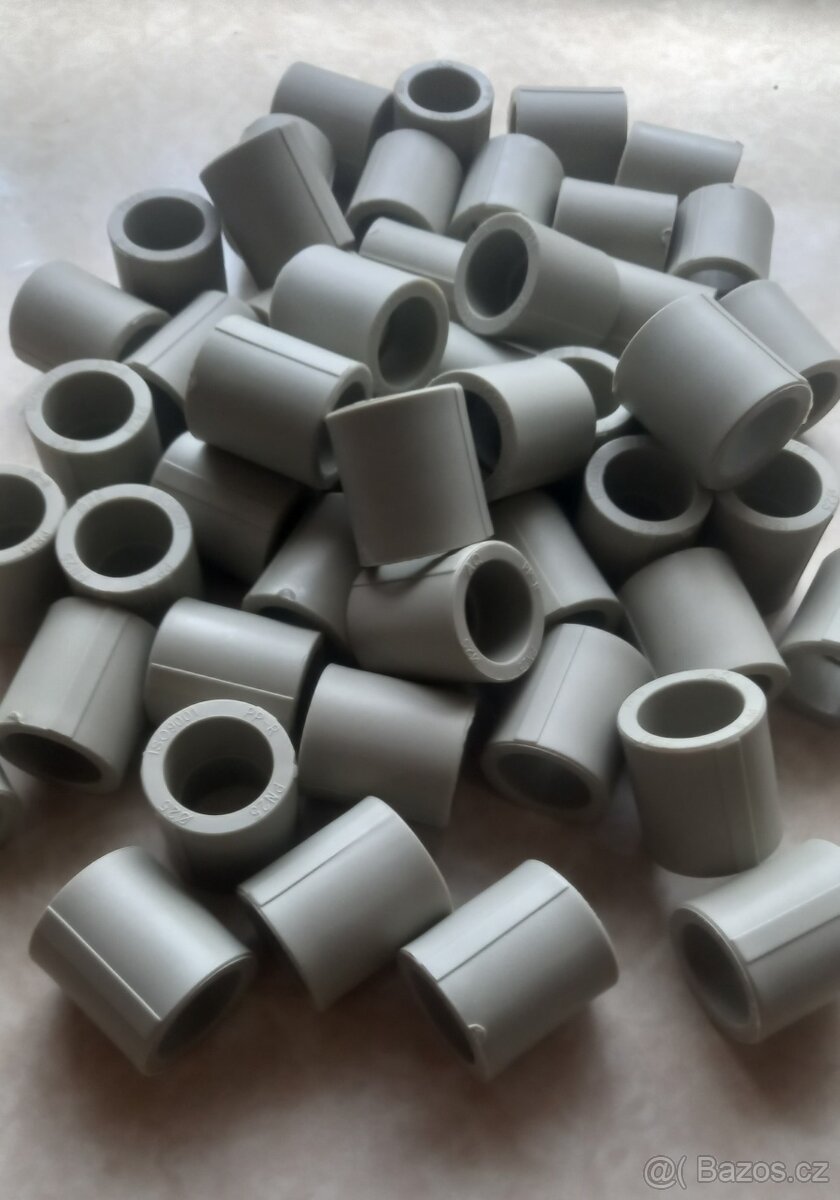 PPR nátrubek 25 x 25mm (Nové) - ČR výroba - 2
