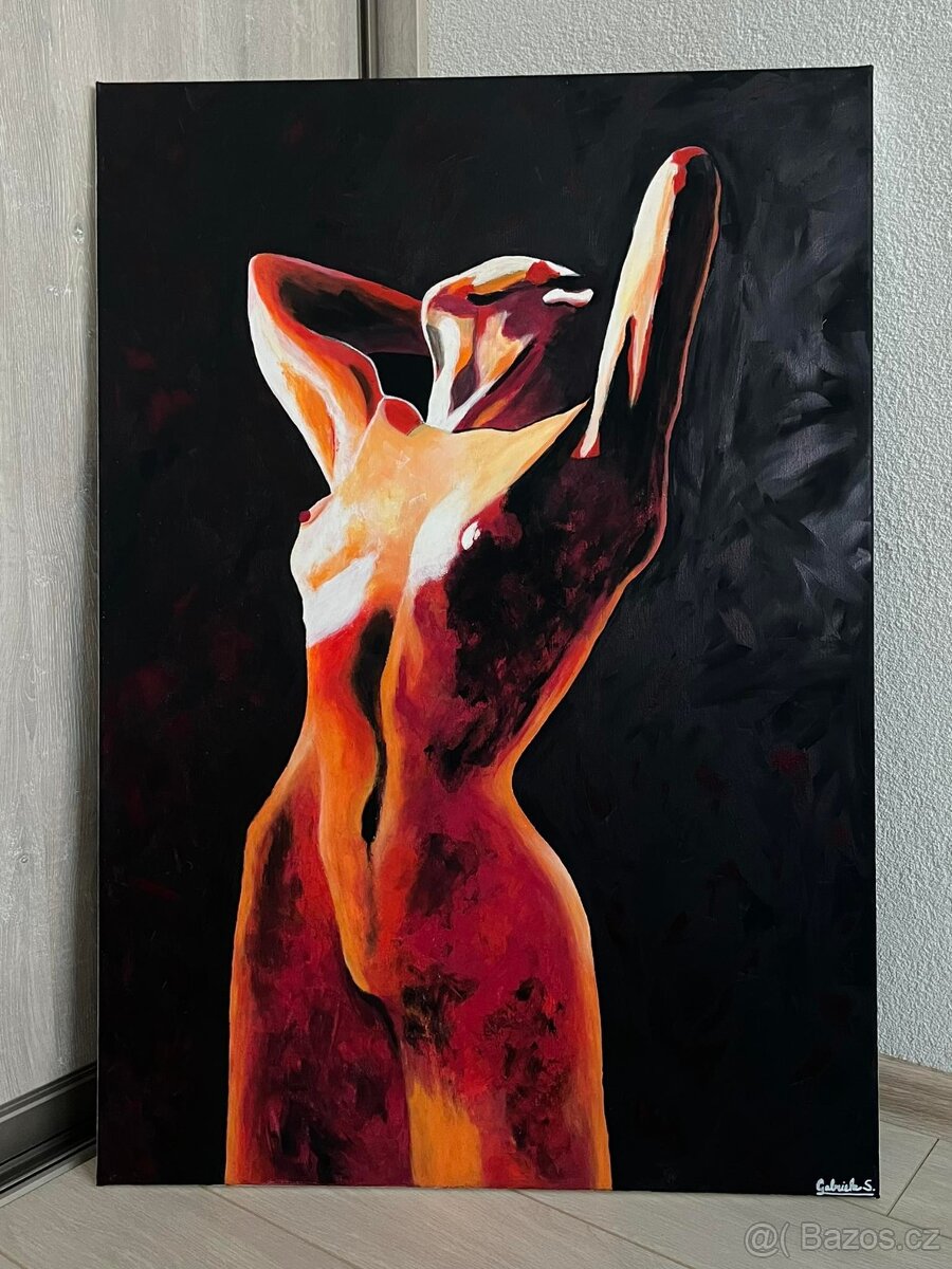 Obraz ženský akt - 2