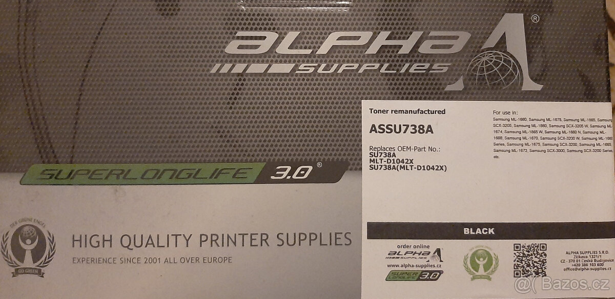 Toner ASSU738A - Alpha supplies - 2