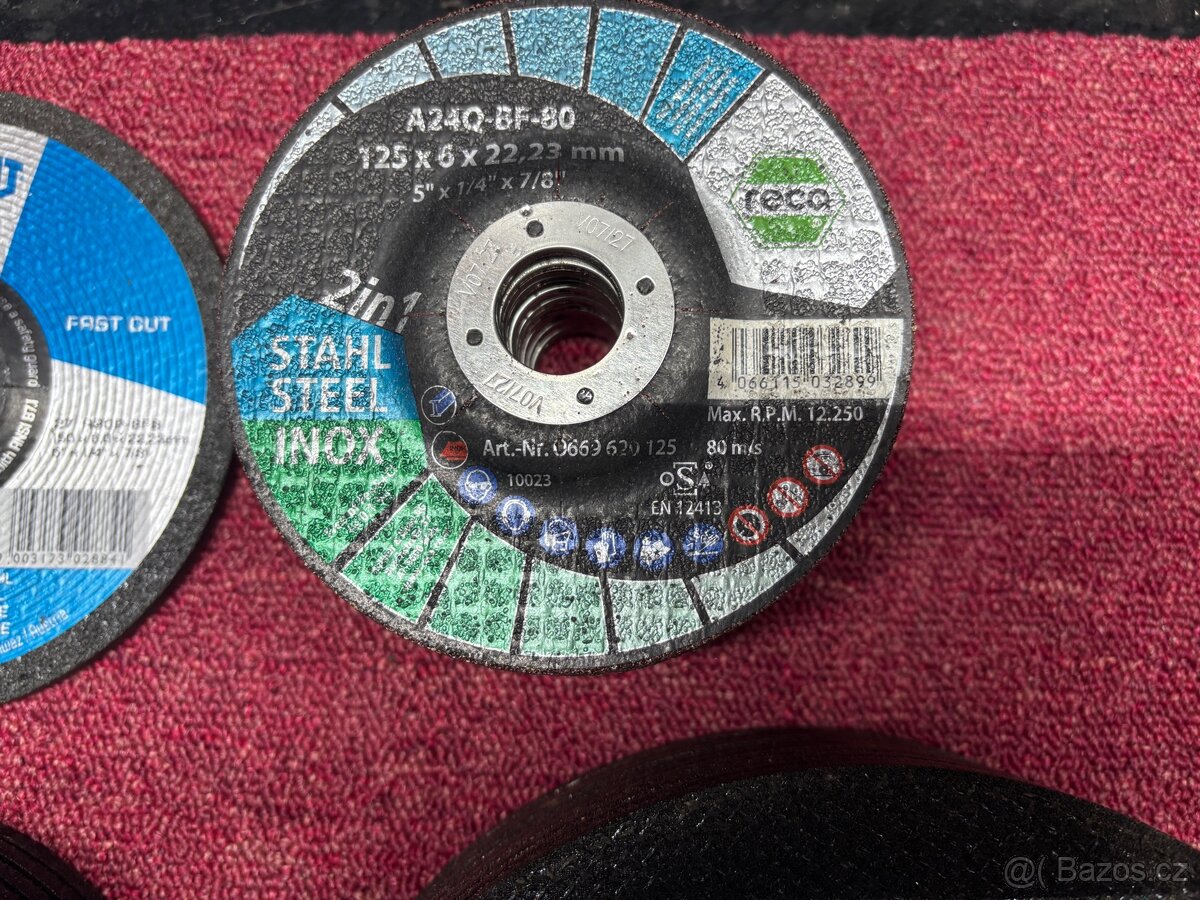 Brusné kotouče Reca a tyrolit - 2