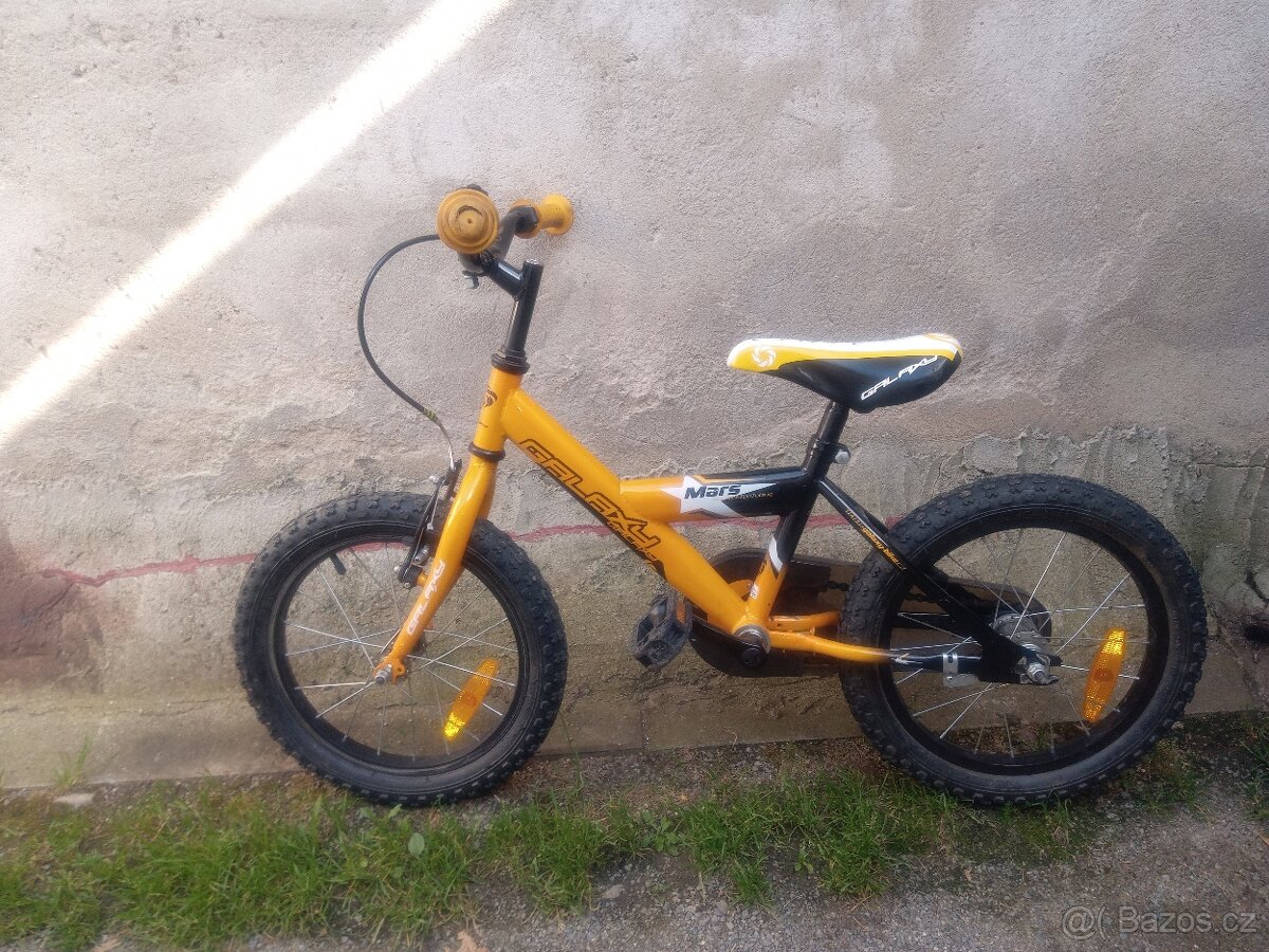 Prodám dětské kolo Mars Galaxy vel.16 - 2