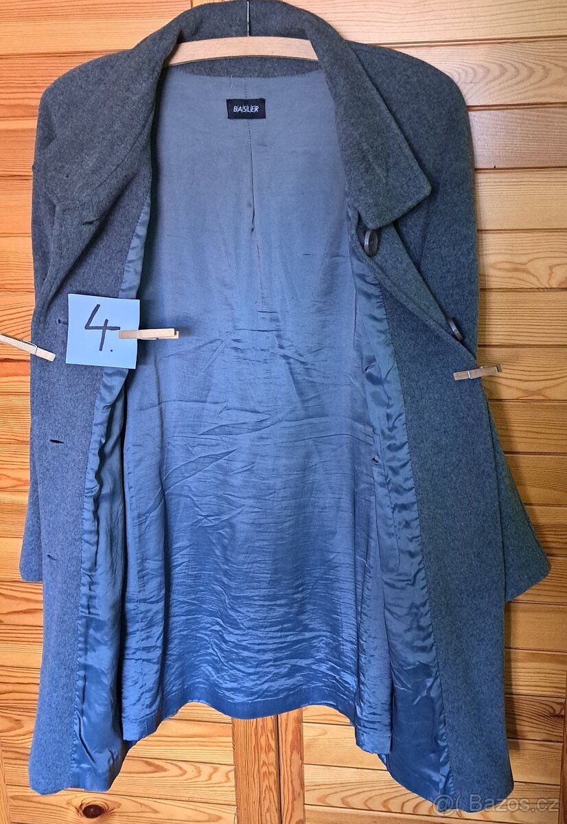 Damský Kabát vel: L.- 44. - 2