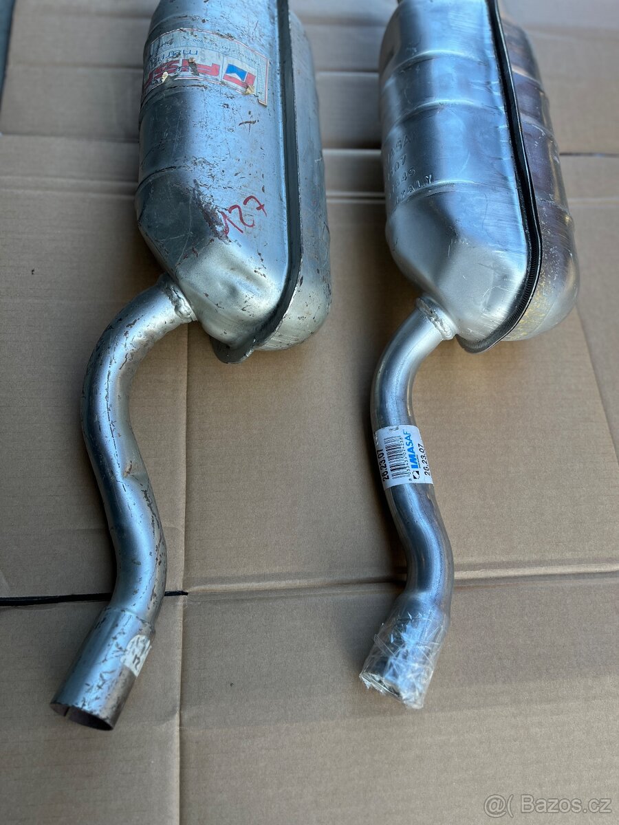 Fiat 127 tlumič výfuku nový - 2