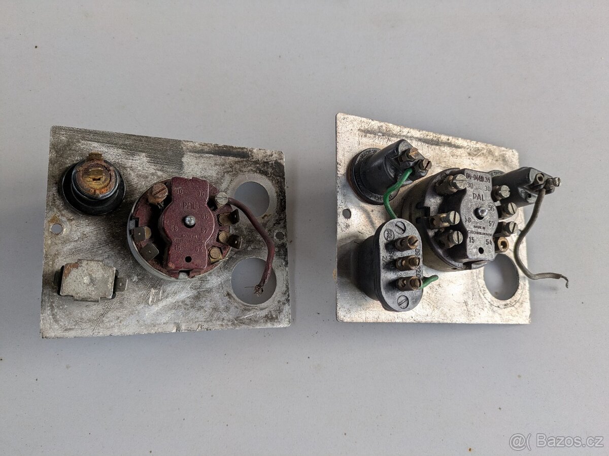 Ovládací panel topení Tatra 138, 148, 813, Praga V3S - 2