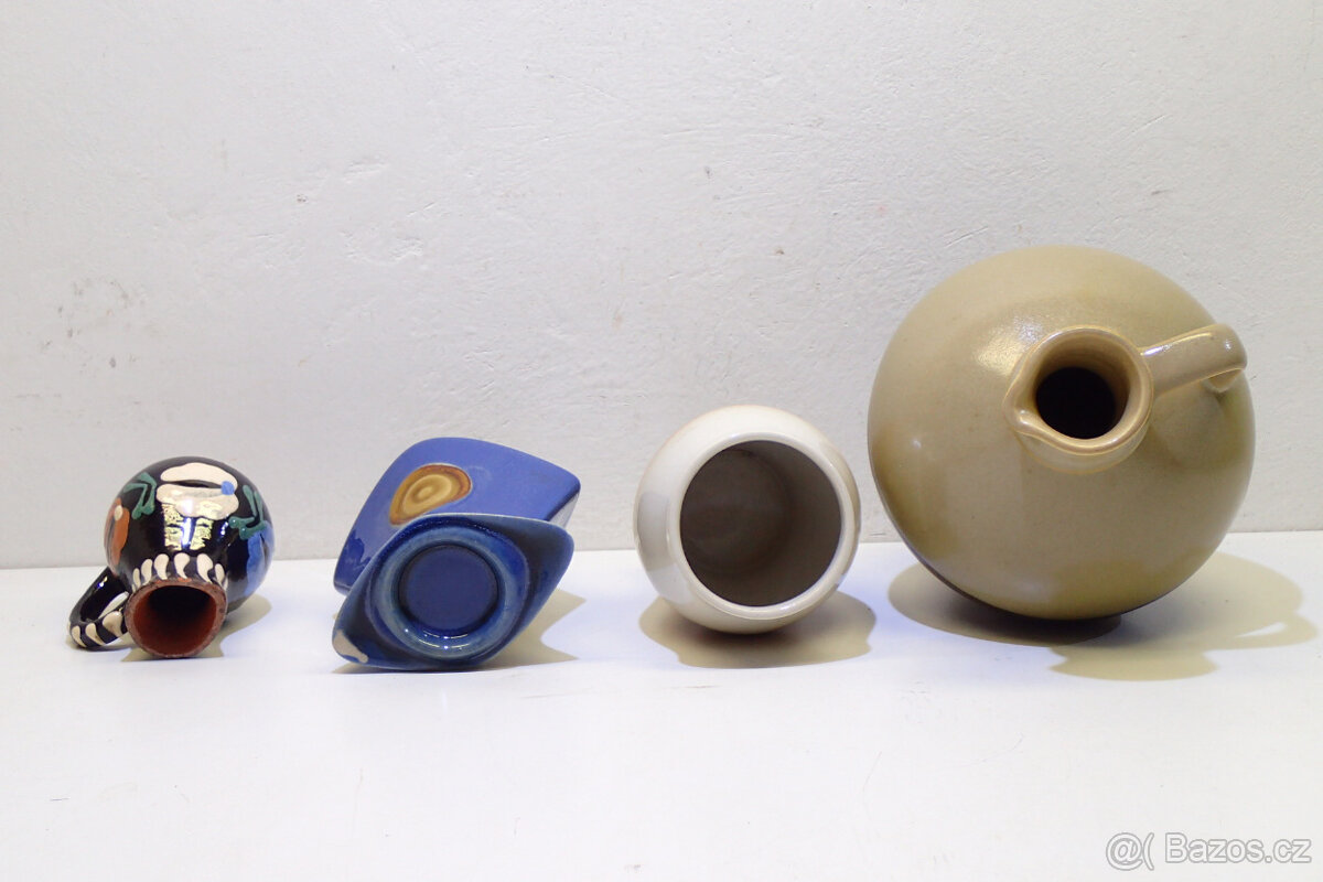 4x Keramické předměty - 2
