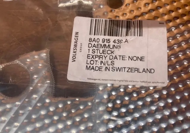 Audi cabio (coupe) 80 - spodní kryt baterie - 2