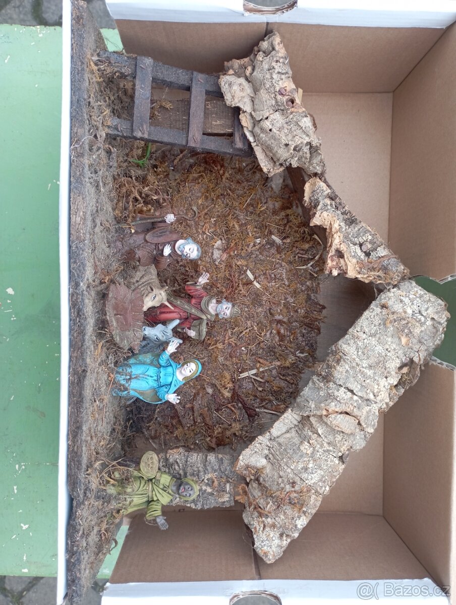 Vánoční dekorace betlém - 2