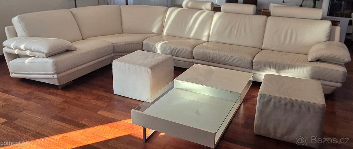 Kožená sedačka Natuzzi - 2