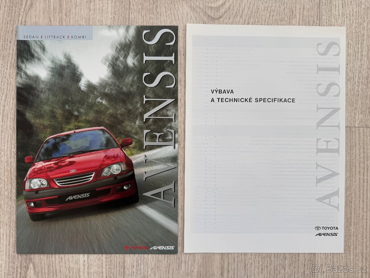 Toyota Avensis, Celica, Hiace prospekty - 2
