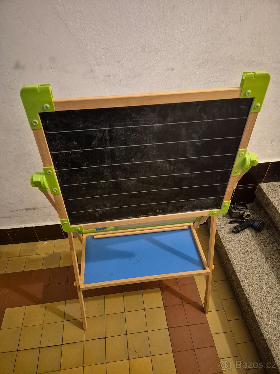 Dětská tabule, magnetická a na křídy - 2