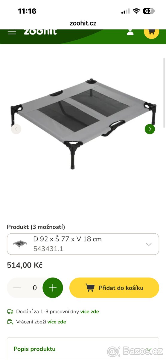 Psí lehátko Relax - 2