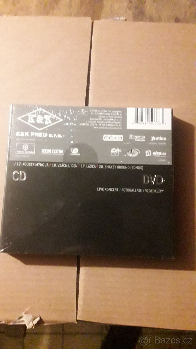 CD+DVD BEST OF ANNA K. 1993-2007 (NOVÉ) - 2