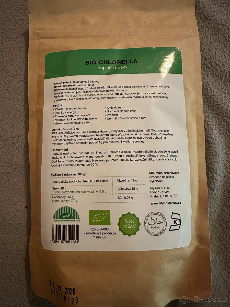 MycoMedica Chlorella 250 mg BIO 1200 tablet - 2