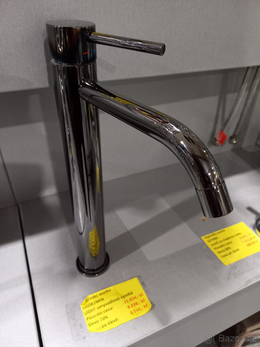 LIG081NKN Umyvadlová vysoká Paffoni černý nikl - 2