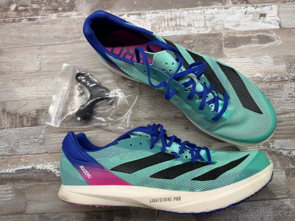 Běžecké boty-tretry adidas Adizero Avanti Track - vel. 42 - 2
